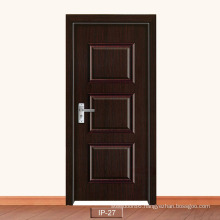 Certificate Environmental friendly quality mdf design interior door With  Security Lock